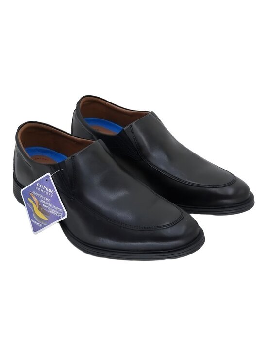 Clarks Men\'s Whiddon Step Loafers Slip On Dress Shoe Black Size 9M main image 4